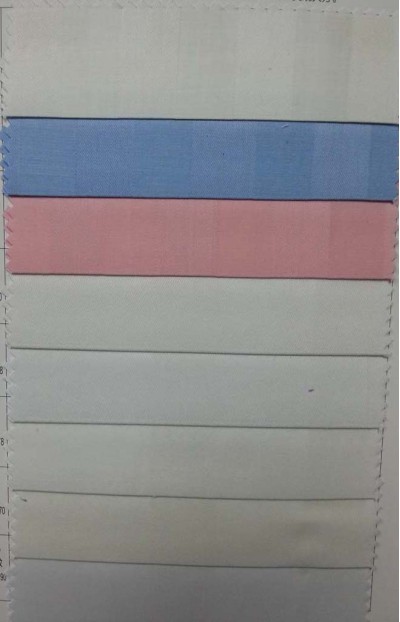 HN-HOPI 漂白紗卡C20*20*108*58 CVC  滌棉緞條50/50*30*30*133*80 耐漂白水 耐氯漂 制服 Anti bleaching bleaching resistant 45度照